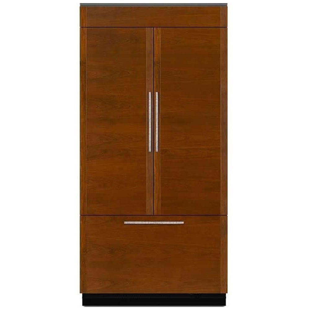 JennAir JF42NXFXDE 42 inch French door refrigerator - front view