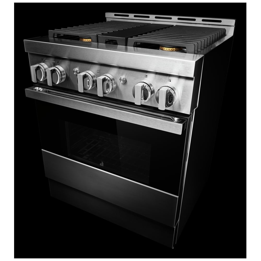 JennAir JGRP430HM cooktop detail