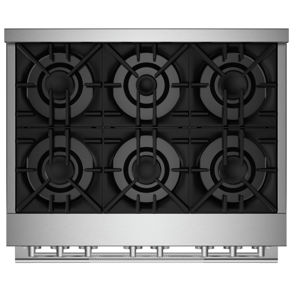 JennAir JGRP436HL cooktop detail