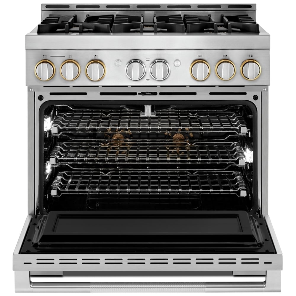 JennAir JGRP436HL range detail