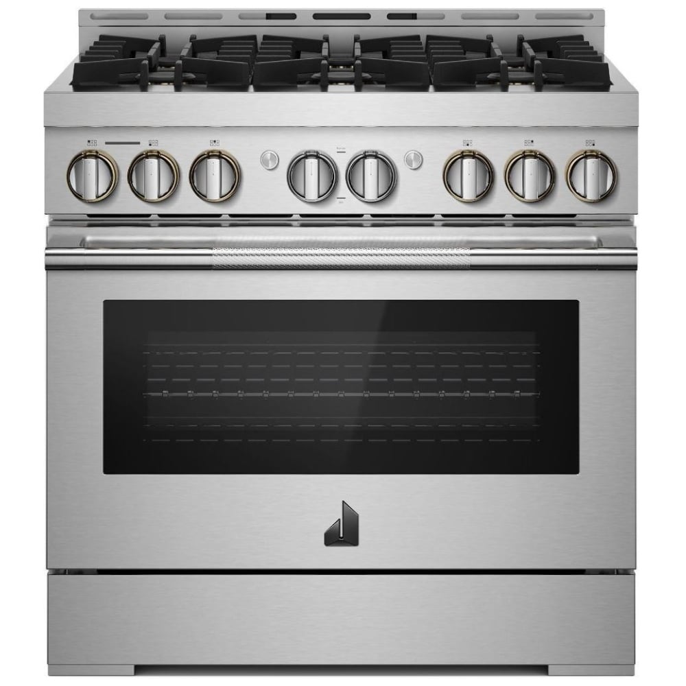 JennAir JGRP436HL 36 inch RISE Gas Range - front view