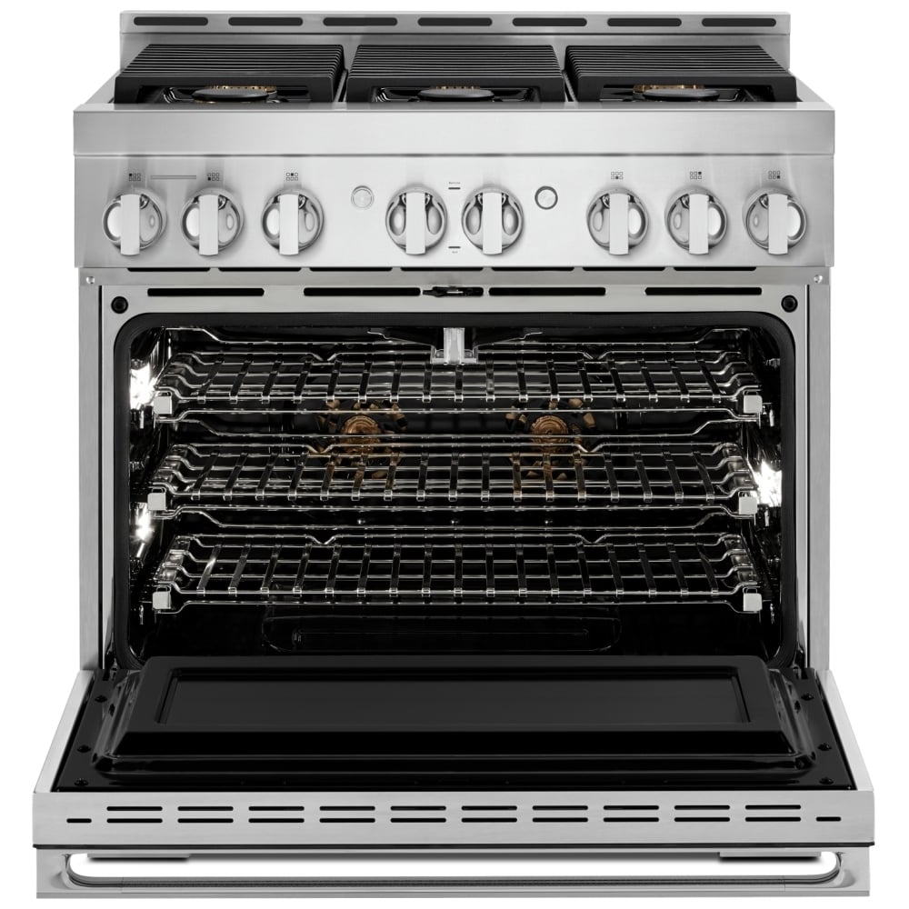 JennAir JGRP436HM range detail