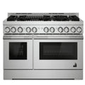 JennAir JGRP648HL 48 inch RISE Gas Range - front view