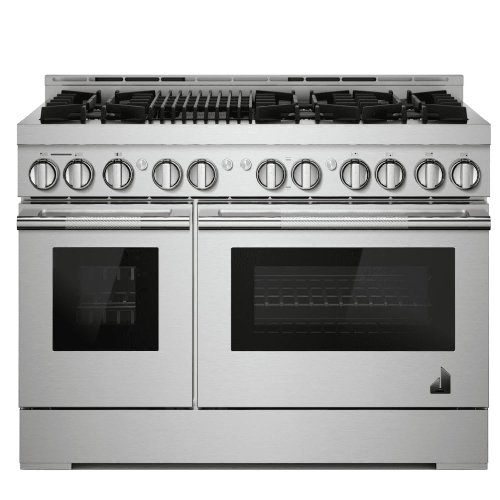 JennAir JGRP648HL 48 inch RISE Gas Range - front view