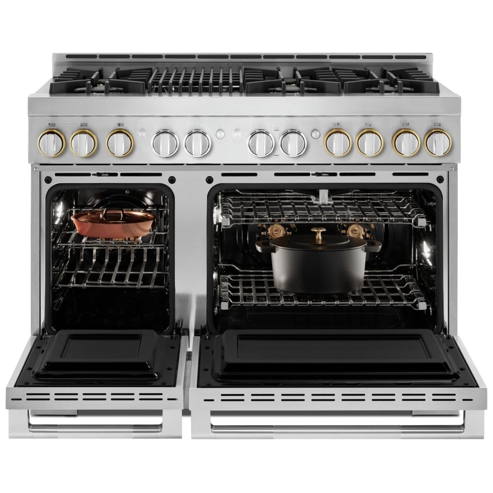 JennAir JGRP648HL cooktop and grill detail