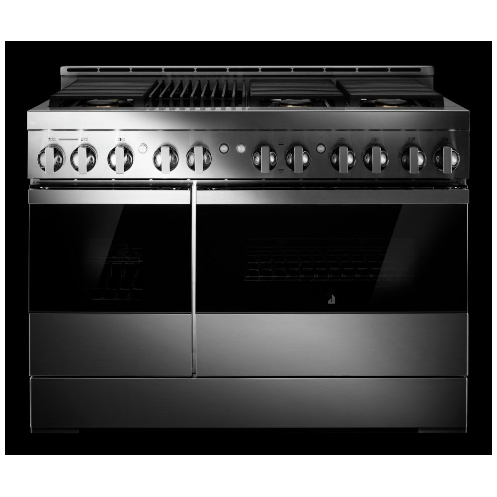 JennAir JGRP648HM cooktop and grill detail