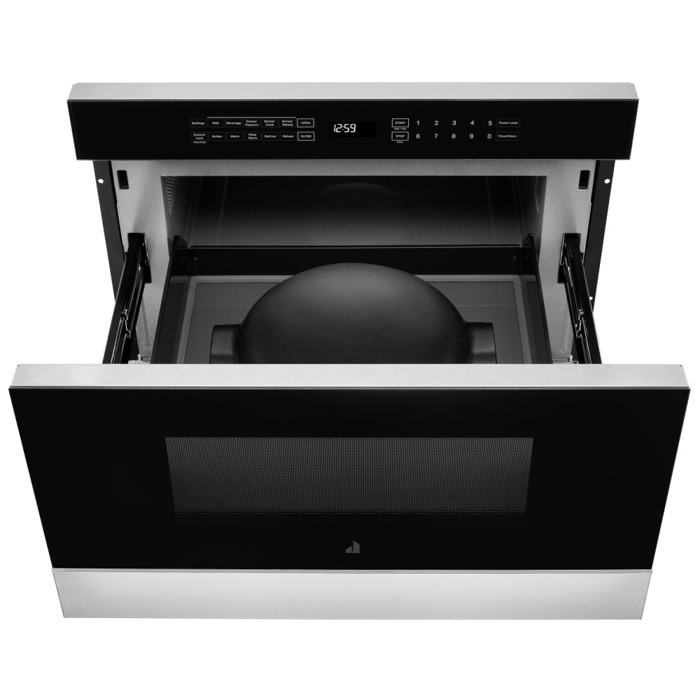 JennAir JMDFS30HM open drawer detail