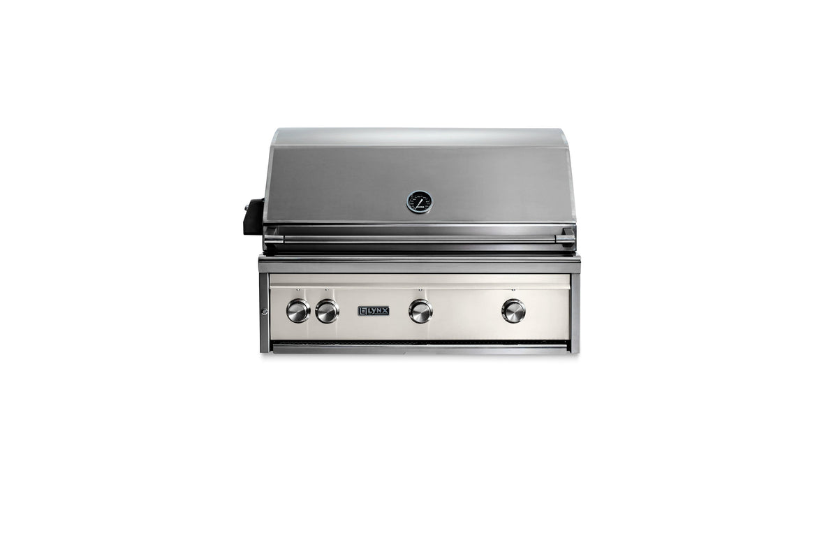 Lynx 36" Built-In Grill - All Trident™ w/ Rotisserie (L36ATR)
