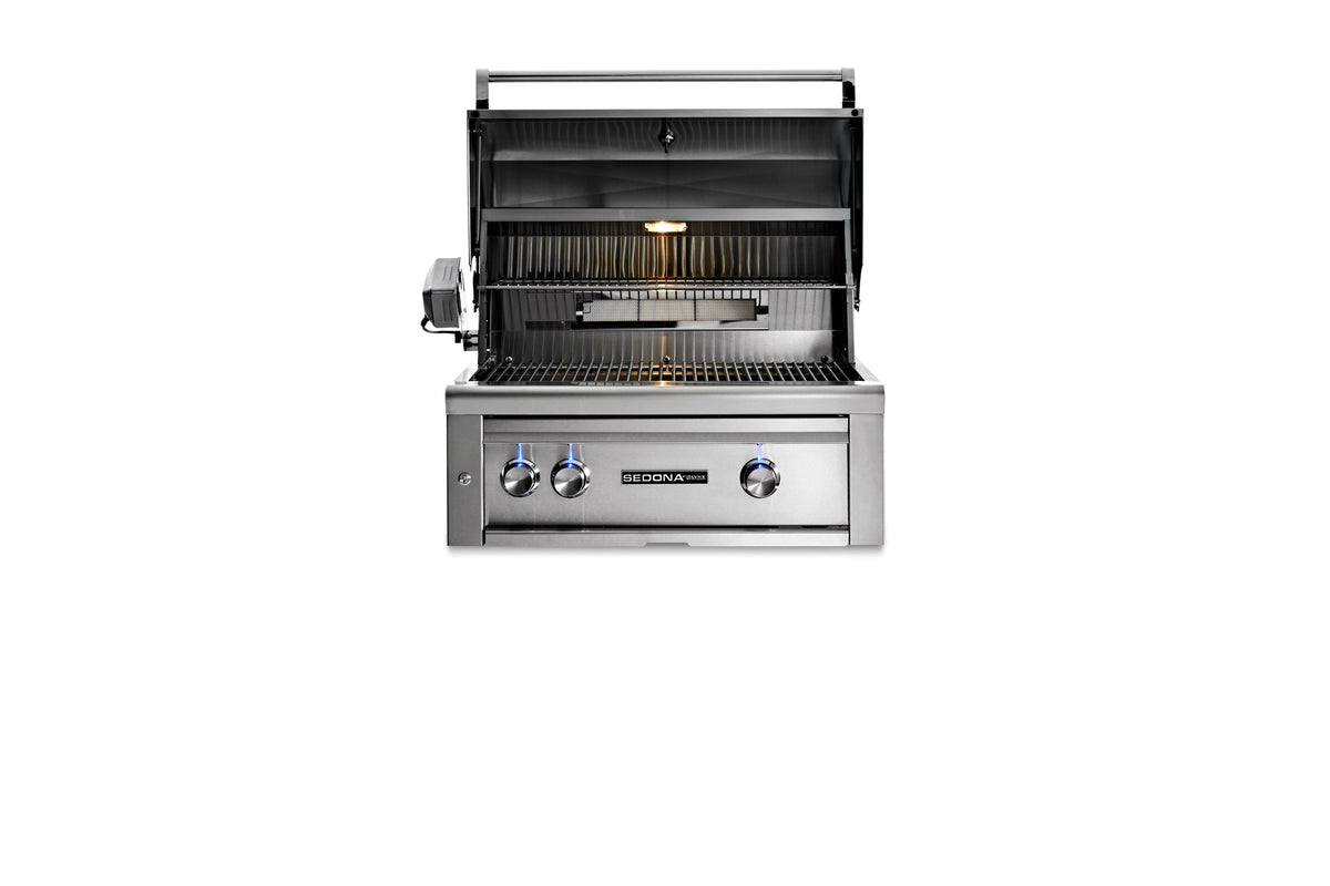 Lynx 30" Built-In Sedona Grill with Rotisserie - 1 ProSear/1 SS Tube Burner (L501PSR)