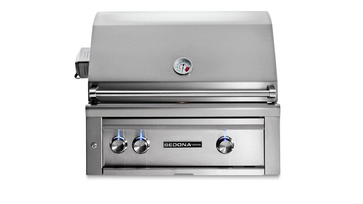 Lynx 30" Built-In Sedona Grill with Rotisserie - 1 ProSear/1 SS Tube Burner (L501PSR)