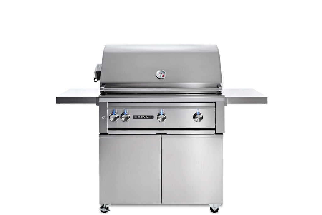 Lynx 36" Freestanding Sedona Grill w/ Rotisserie - 1 ProSear/2 SS Tube Burners (L601PSFR)