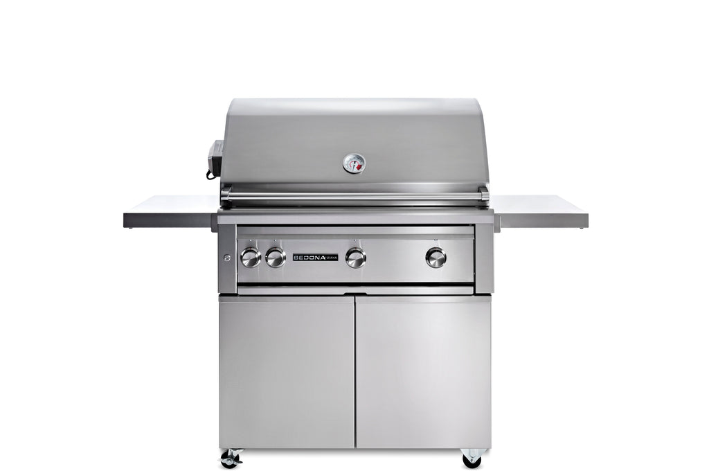 Lynx 36" Freestanding Sedona Grill w/ Rotisserie - 1 ProSear/2 SS Tube Burners (L601PSFR)