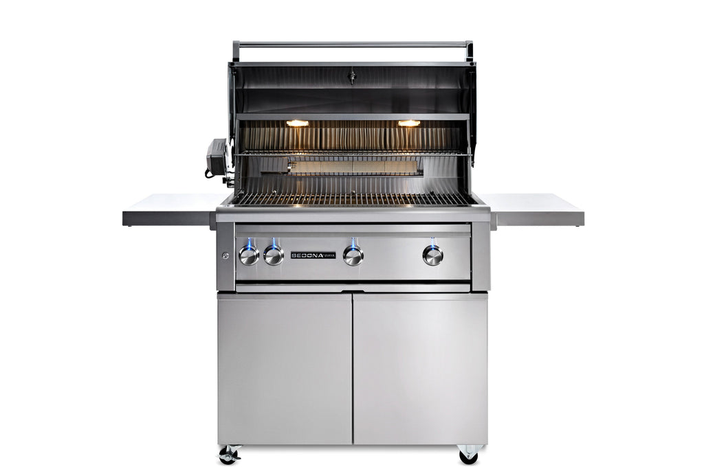 Lynx 36" Freestanding Sedona Grill w/ Rotisserie - 1 ProSear/2 SS Tube Burners (L601PSFR)