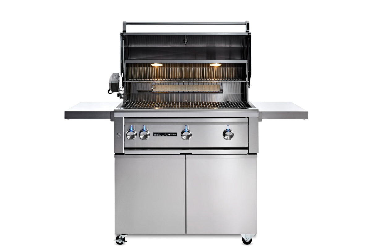 Lynx 36" Freestanding Sedona Grill w/ Rotisserie - 1 ProSear/2 SS Tube Burners (L601PSFR)