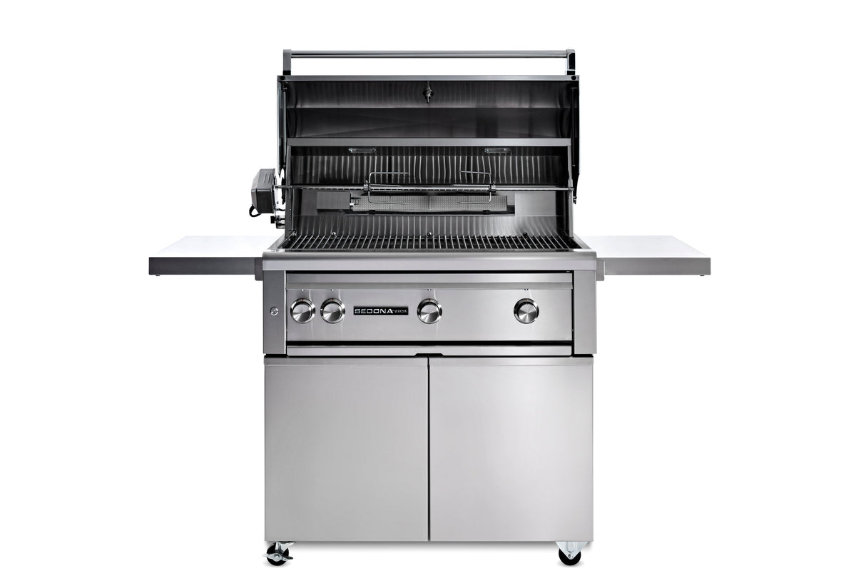 Lynx 36" Freestanding Sedona Grill w/ Rotisserie - 1 ProSear/2 SS Tube Burners (L601PSFR)