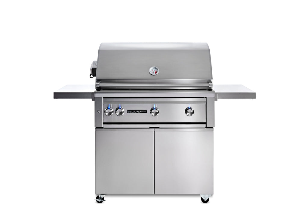 Lynx 36" Freestanding Sedona Grill w/ Rotisserie - 1 ProSear/2 SS Tube Burners (L601PSFR)