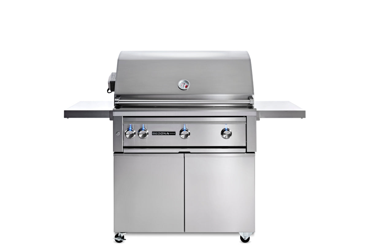 Lynx 36" Freestanding Sedona Grill w/ Rotisserie - 1 ProSear/2 SS Tube Burners (L601PSFR)
