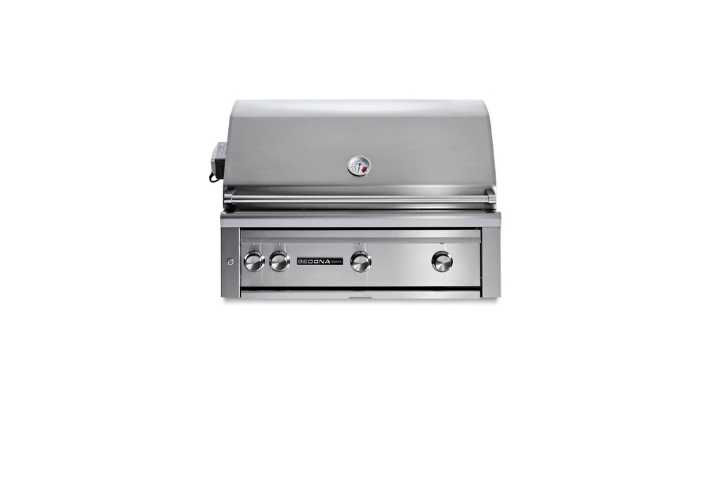Lynx 36" Built-In Sedona Grill w/ Rotisserie - 1 ProSear/2 SS Tube Burners (L601PSR)