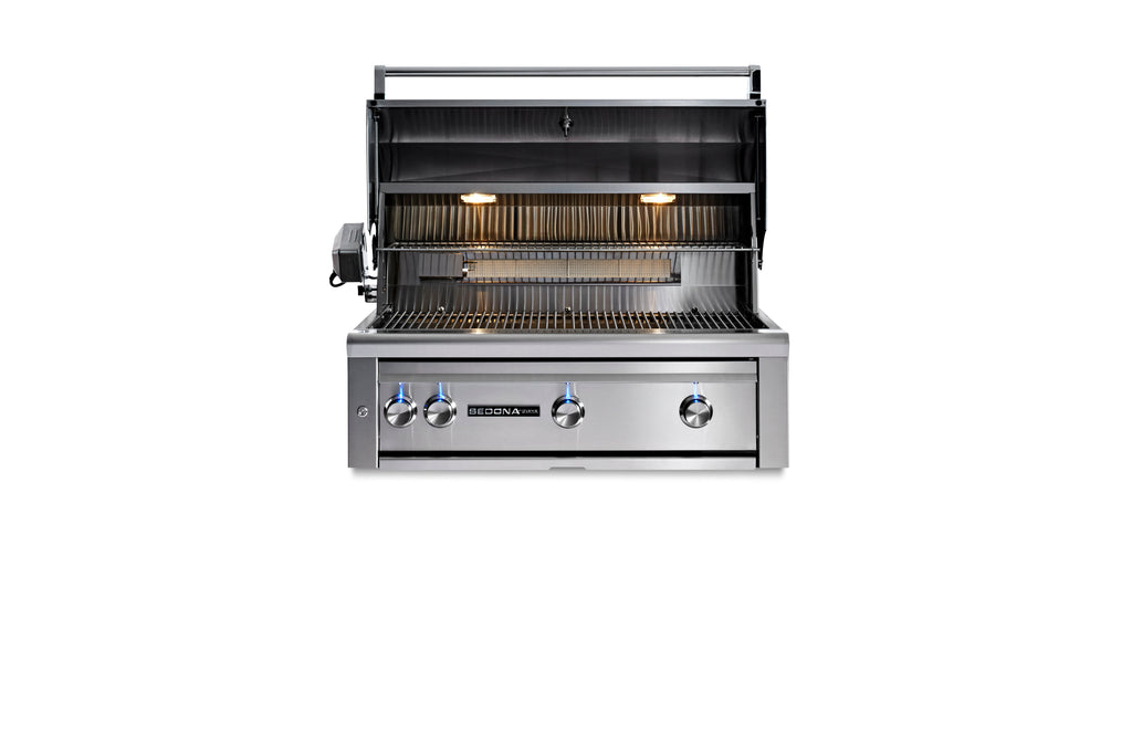 Lynx 36" Built-In Sedona Grill w/ Rotisserie - 1 ProSear/2 SS Tube Burners (L601PSR)
