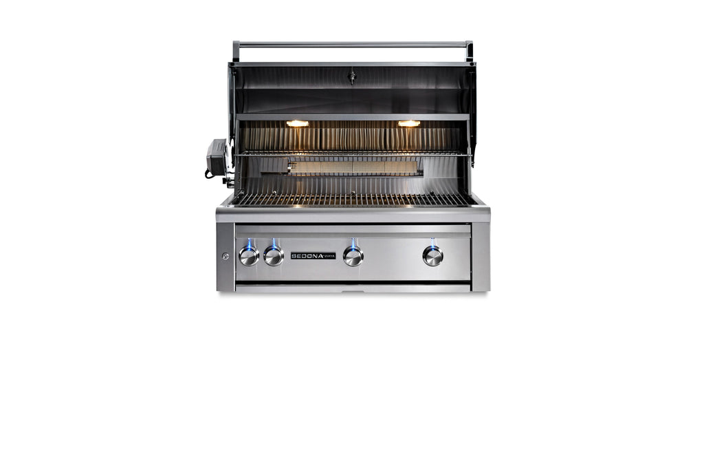 Lynx 36" Built-In Sedona Grill w/ Rotisserie - 1 ProSear/2 SS Tube Burners (L601PSR)