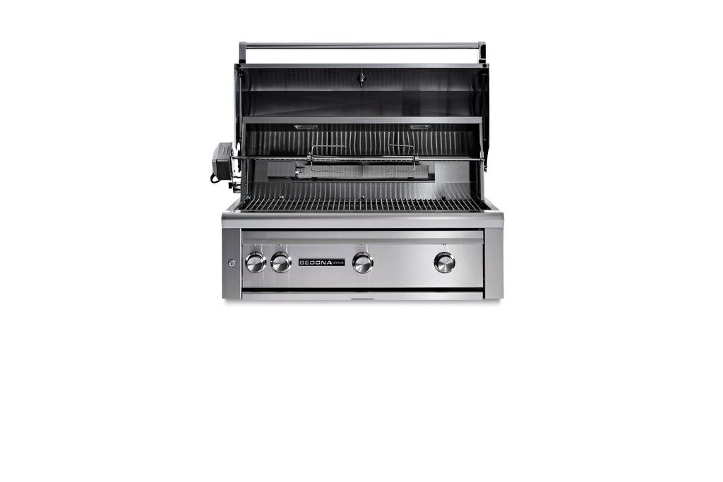 Lynx 36" Built-In Sedona Grill w/ Rotisserie - 1 ProSear/2 SS Tube Burners (L601PSR)