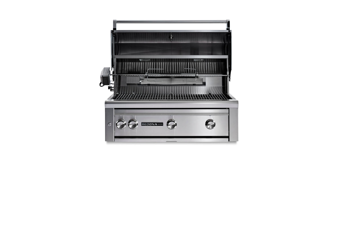 Lynx 36" Built-In Sedona Grill w/ Rotisserie - 1 ProSear/2 SS Tube Burners (L601PSR)