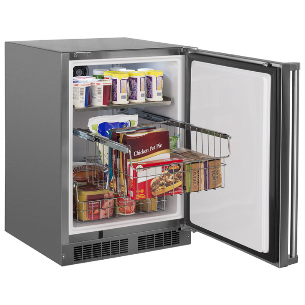 Marvel MOFZ224SS31A 24" Outdoor Freezer - Stainless Steel, Lock