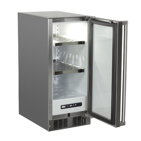 Marvel MORE215SS31A 15" Outdoor Refrigerator - Stainless Steel, Solid Door, Lock