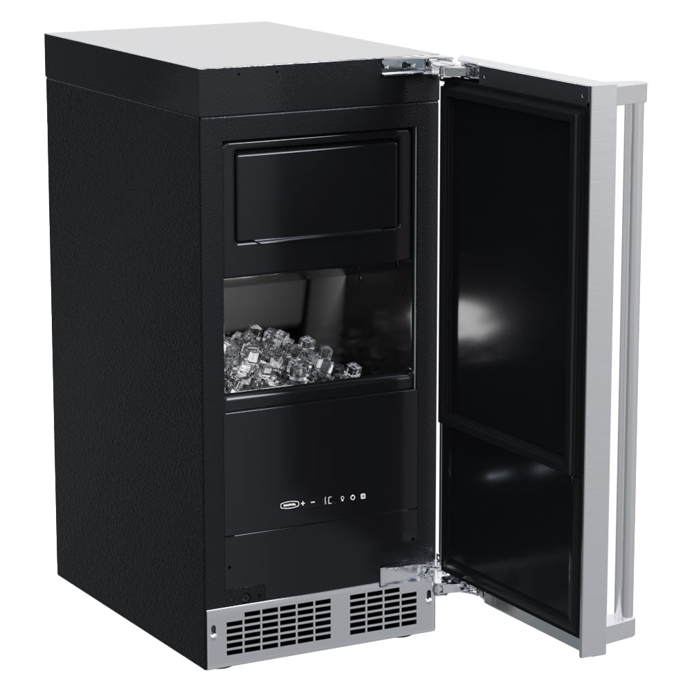 Marvel MPCP415SS81A 15" Clear Ice Machine - BrightShield, Pump, Stainless Steel