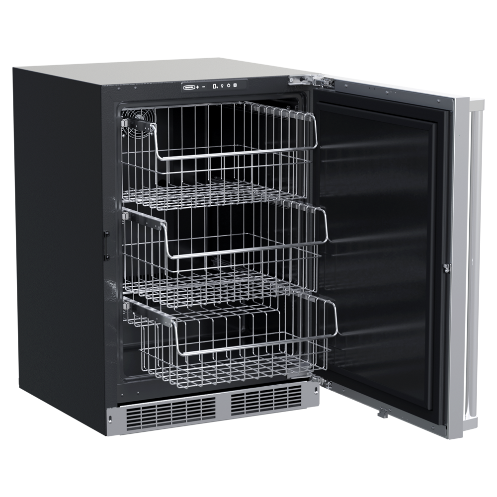 Marvel MPFZ424SS31A 24" Freezer - Stainless Steel, Lock
