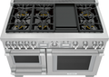 Thermador PRD48WDSGC 48 Inch Freestanding Dual Fuel Range with Steam Oven