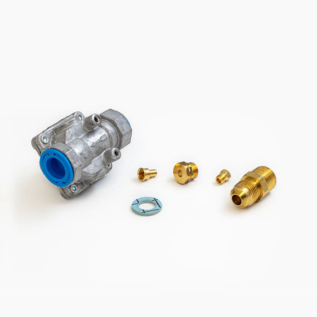 Fontana Natural Gas Conversion Kit (Regulator and Brass Fitting)