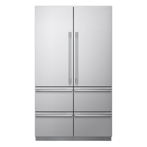 SKS SKSFD4826SP 48 inch French door refrigerator - front view