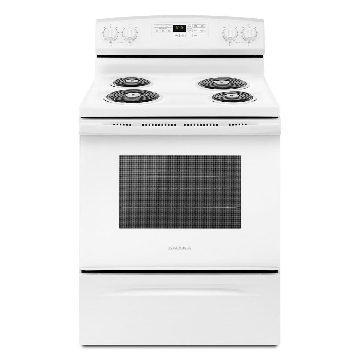 Amana® 30-inch Electric Range with Self-Clean Option - White