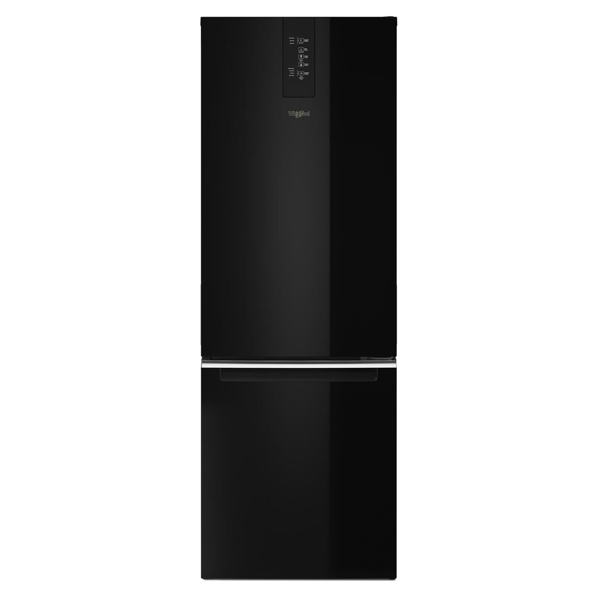 24-inch Wide Garage-Ready Bottom-Freezer Refrigerator - 12.9 cu. ft. - Black