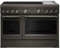 KitchenAid KFID948SBE 48-Inch 6-Element Induction Commercial-Style Range with Griddle