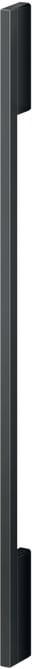 Fisher & Paykel AHD5RDB74B Contemporary Square Fine Black 2 pc Handle Kit for RS2474 Bottom Mount
