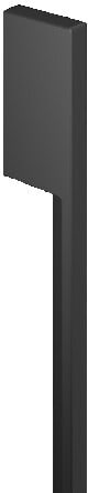 Fisher & Paykel AHM1RD3684AB *NEW Minimal Square Black 3pc Handle Kit for RS3684 French Door Column