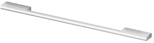 Fisher & Paykel AHSRD3684W Contemporary Round 2pc Handle Kit for RS3684 Bottom Mount