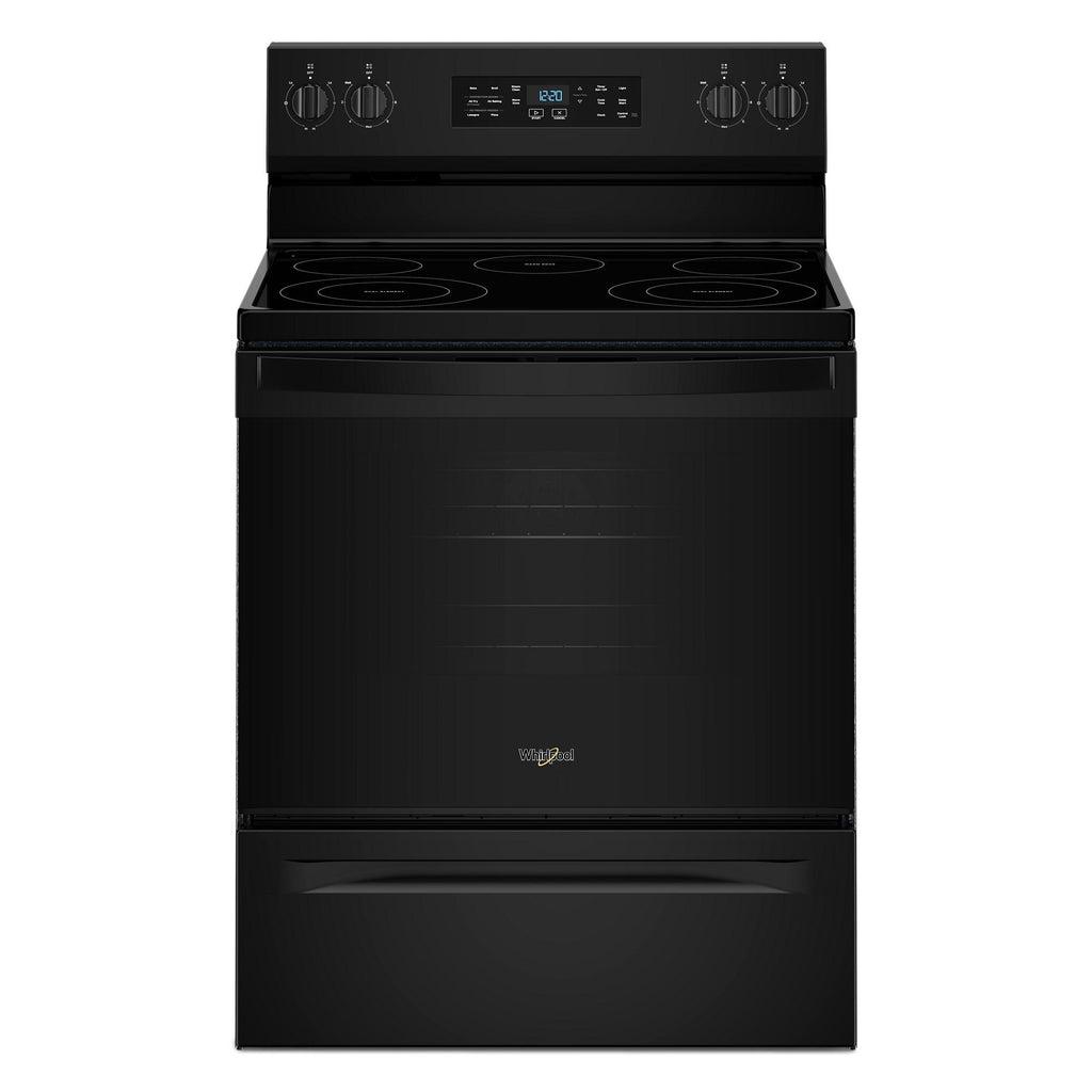 30-inch Electric Range with Air Cooking Technology - Black