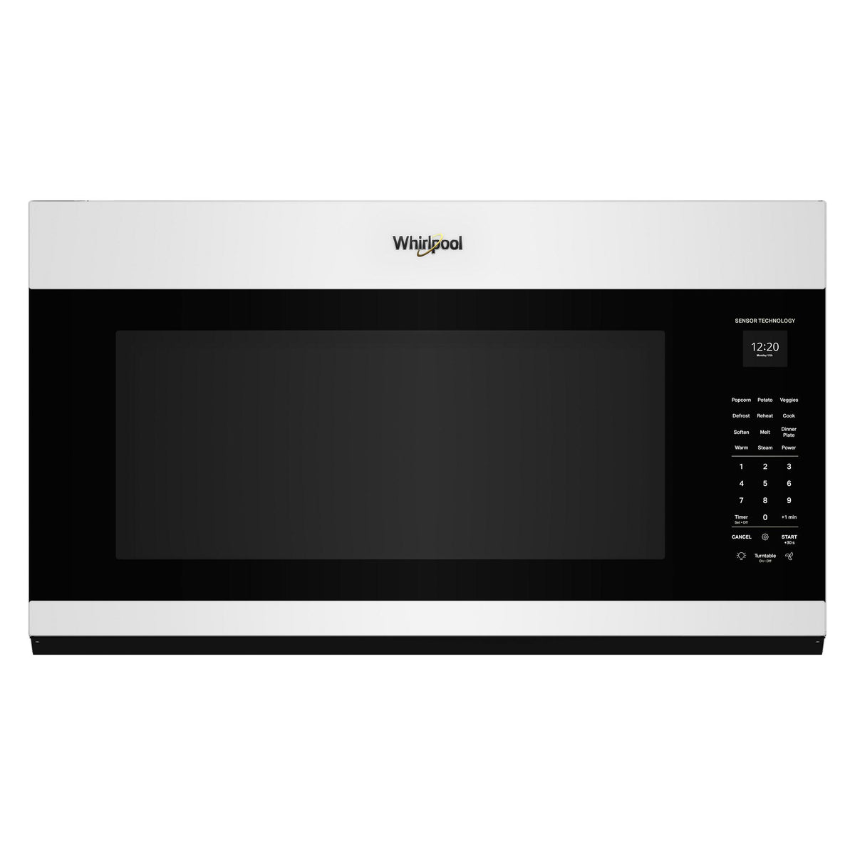 Whirlpool YWMMS5630TW 2.1 Cu. Ft. Microwave Hood with 4-Speed Venting