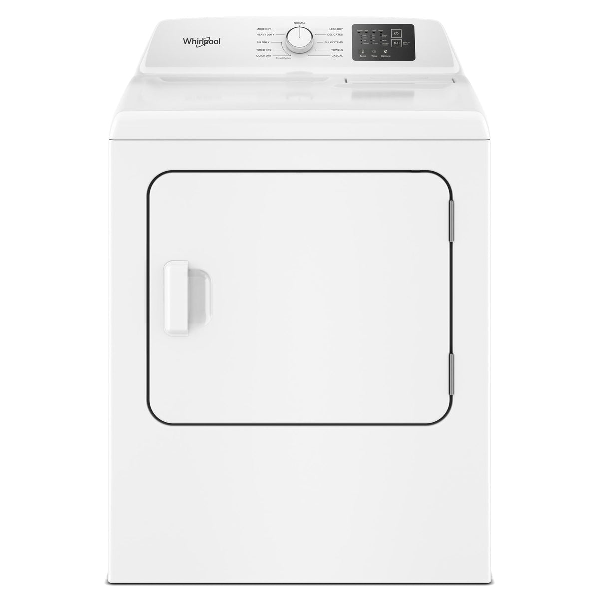 7.0 cu. ft. Electric Dryer with Adaptive Dry - Vented Top Load Matching