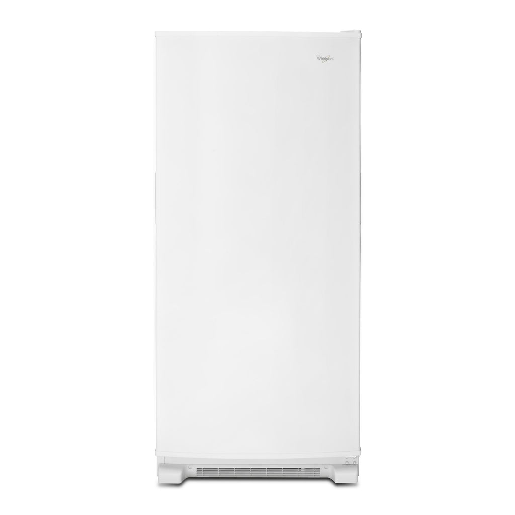 Whirlpool® 18 cu. ft. Upright Freezer with Adjustable Wire Shelves - White