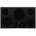 Whirlpool WCE97US6KS 36-inch Ceramic Glass Cooktop with Triple Element