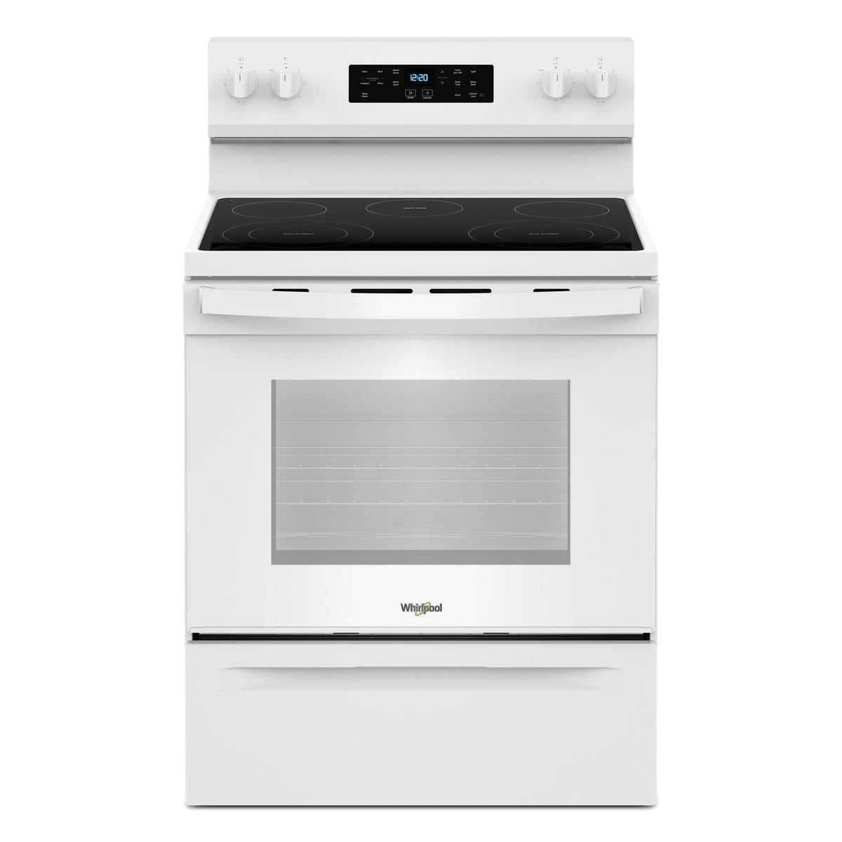 Whirlpool YWFES3330RW 30-inch Electric Range with Steam Clean