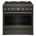 KitchenAid KFDS936SBE 36-Inch 6 Burner Commercial-Style Dual Fuel Range