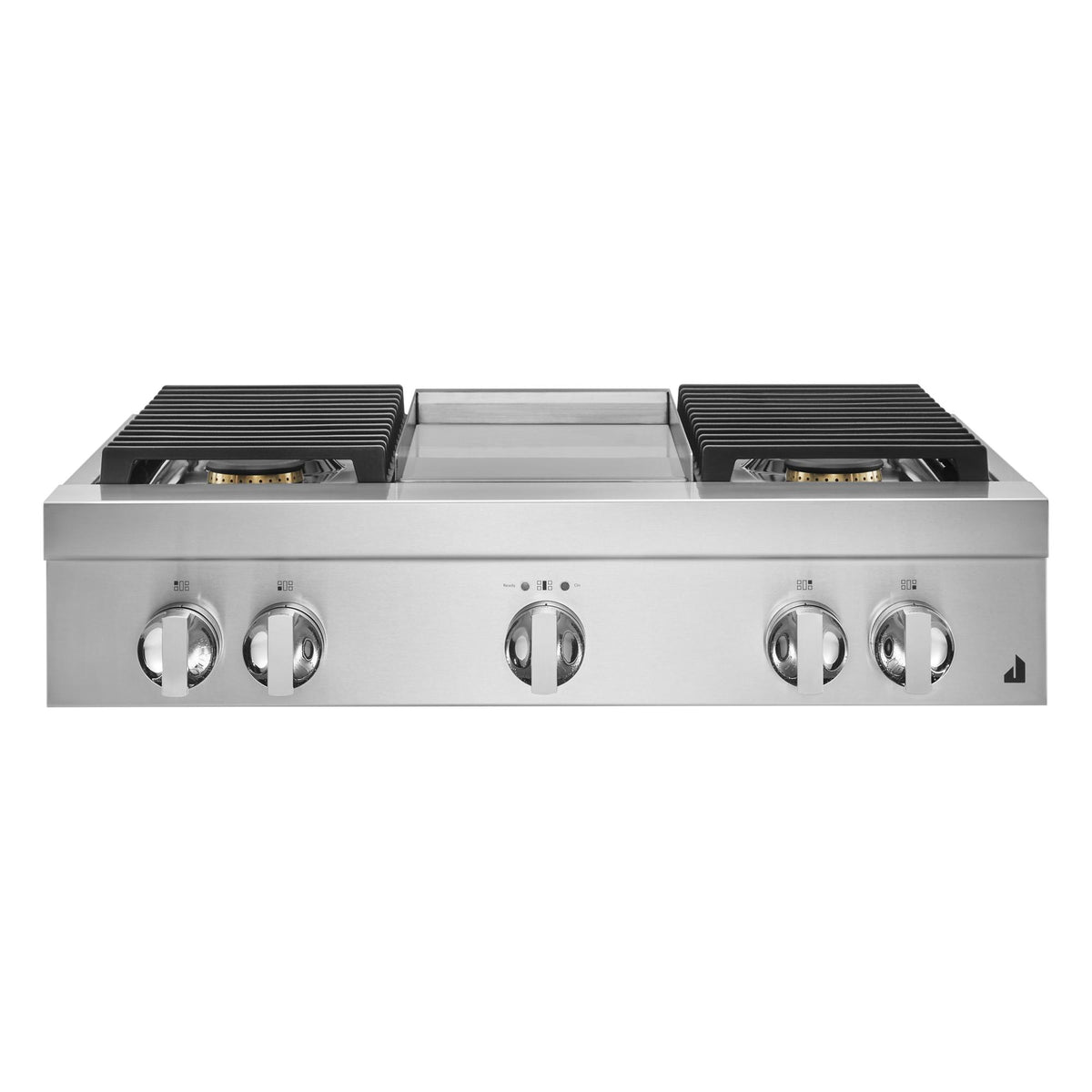 JennAir JGCP536HM 36" NOIR™ Gas Professional-Style Rangetop with Chrome-Infused Griddle