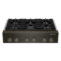 KitchenAid KCGK936TBE 36-inch 6-Burner Gas Commercial-Style Rangetop