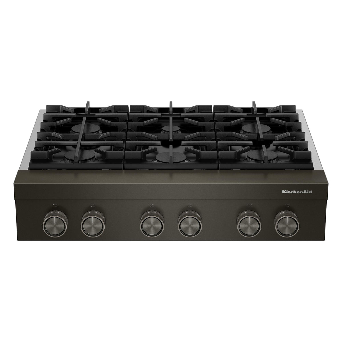 KitchenAid KCGK936TBE 36-inch 6-Burner Gas Commercial-Style Rangetop