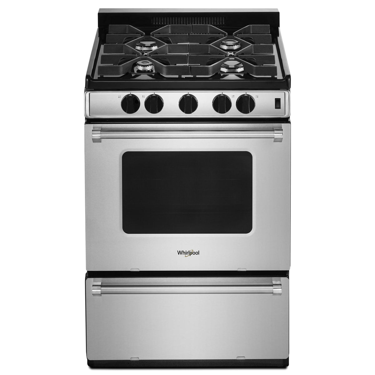 Whirlpool WFG500M4HS 24-inch Freestanding Gas Range
